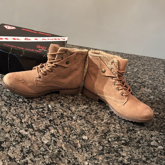 Rock & Candy Tavin ran lace boot NIB 8 - Picture 5 of 10